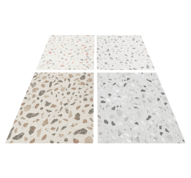 Vinyl teppe kjøkken terrazzo tekstur - Tenstickers