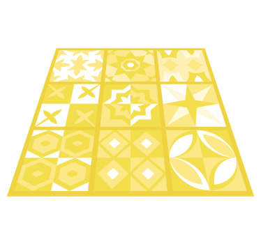 Illuminating pantone vinyl teppe kjøkken - Tenstickers
