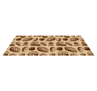 Bakeri design kjøkkengulv - Tenstickers