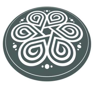 Elegant hvitt ornament moderne vinylteppe - Tenstickers