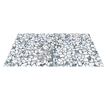 Tegneserie bergarter naturteppe - Tenstickers