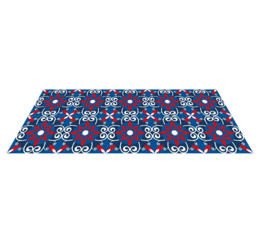 Fleur de lis beija flisematte - Tenstickers