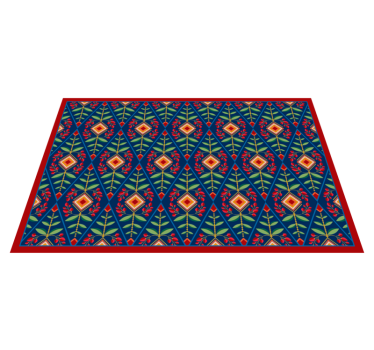 Charlotte vintage kjøkken retro vinyl teppe - Tenstickers