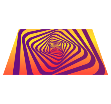 Moderne kunst fargerike vortex moderne vinyl teppe - Tenstickers