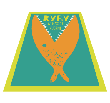 Vintage fisk kjøkken vinyl teppe - Tenstickers