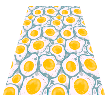 Kjøkken nordisk egg kjøkkengulv - Tenstickers