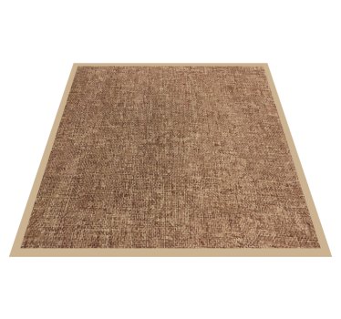 Beige farge naturlig fiberimitasjon tekstur vinylteppe - Tenstickers