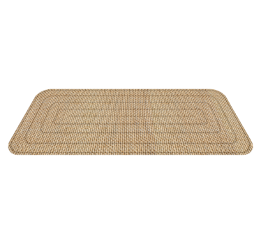 Jute tekstur tekstur vinyl teppe - Tenstickers