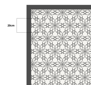 Plante og laken moderne tepper - Tenstickers