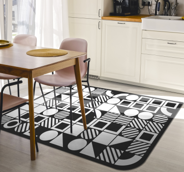 Abstrakt design moderne tepper - Tenstickers