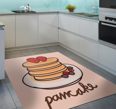Bunke med pannekaker kjøkkengulv - Tenstickers