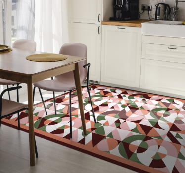 Geometriske fargerike trykk geometriske tepper - Tenstickers