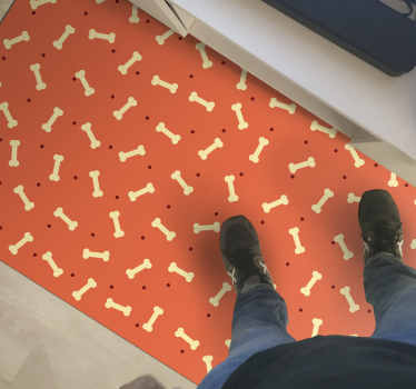 Gule hundebein dyrematte - Tenstickers