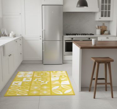 Illuminating pantone vinyl teppe kjøkken - Tenstickers