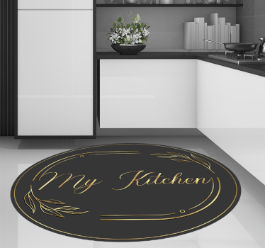 Kjøkken elegant stil vinylteppe - Tenstickers