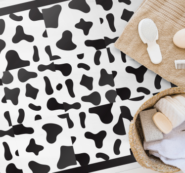 Ku fliser dyre trykk vinyl teppe - Tenstickers