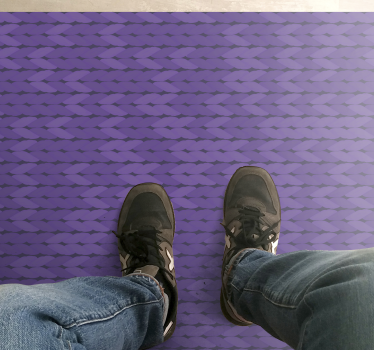 Lila tau minimalistisk teppe - Tenstickers