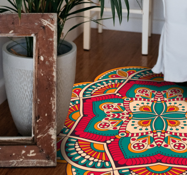 Marokkansk mandala matte - Tenstickers