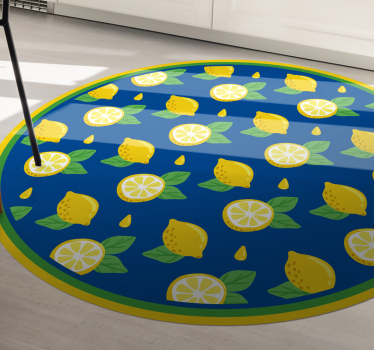 Sitrus sitron design vinyl teppe kjøkken - Tenstickers