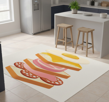 Vinyl teppe kjøkken francesinha - Tenstickers