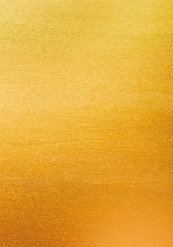 Ombré-effekt vinyl teppe gul - Tenstickers