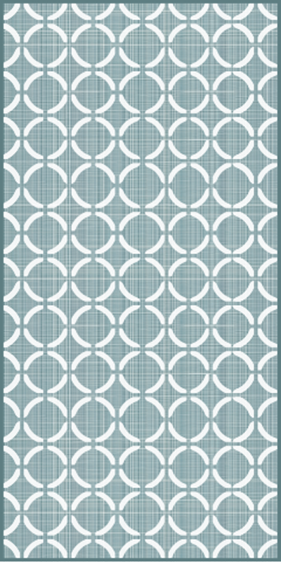 Gammeldags grønn vinyl teppe kjøkken - Tenstickers