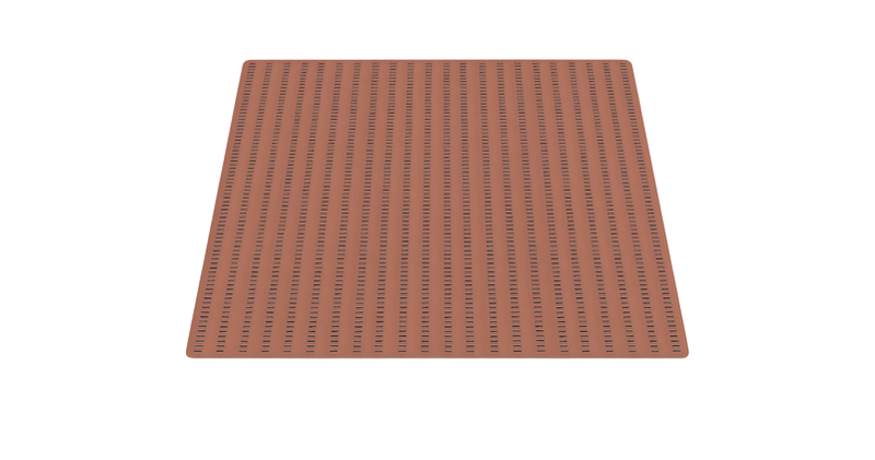 Design av streklinjer utendørs vinylteppe - Tenstickers