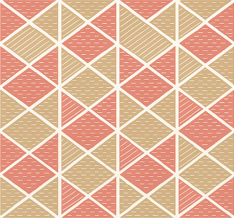 Grafisk skandinavisk stil vinyl teppe spiserom - Tenstickers