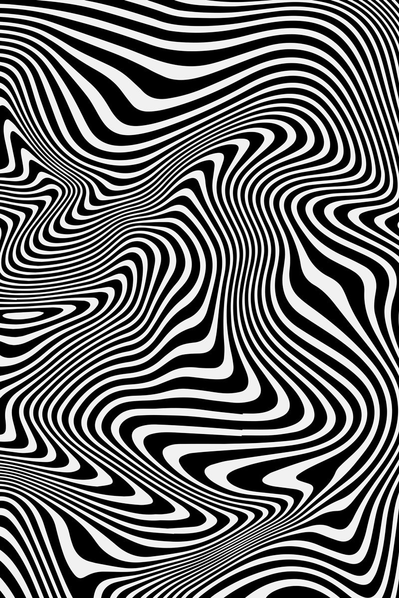 Vinyl teppe dyr zebra 3d effekt - Tenstickers
