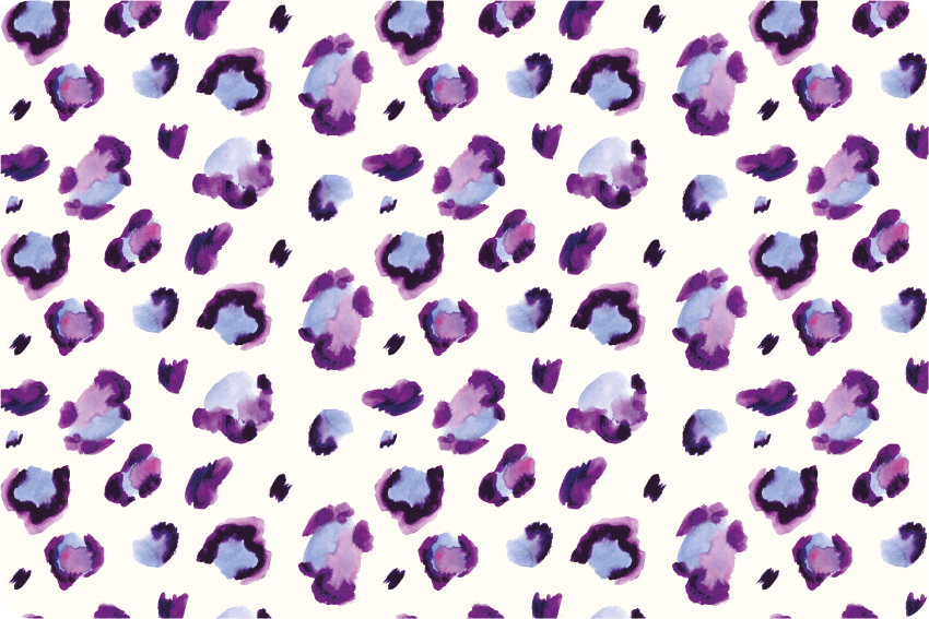 Vinyl teppe dyr med jentete design - Tenstickers