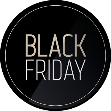 Black friday vinylteppe elegant promo - Tenstickers