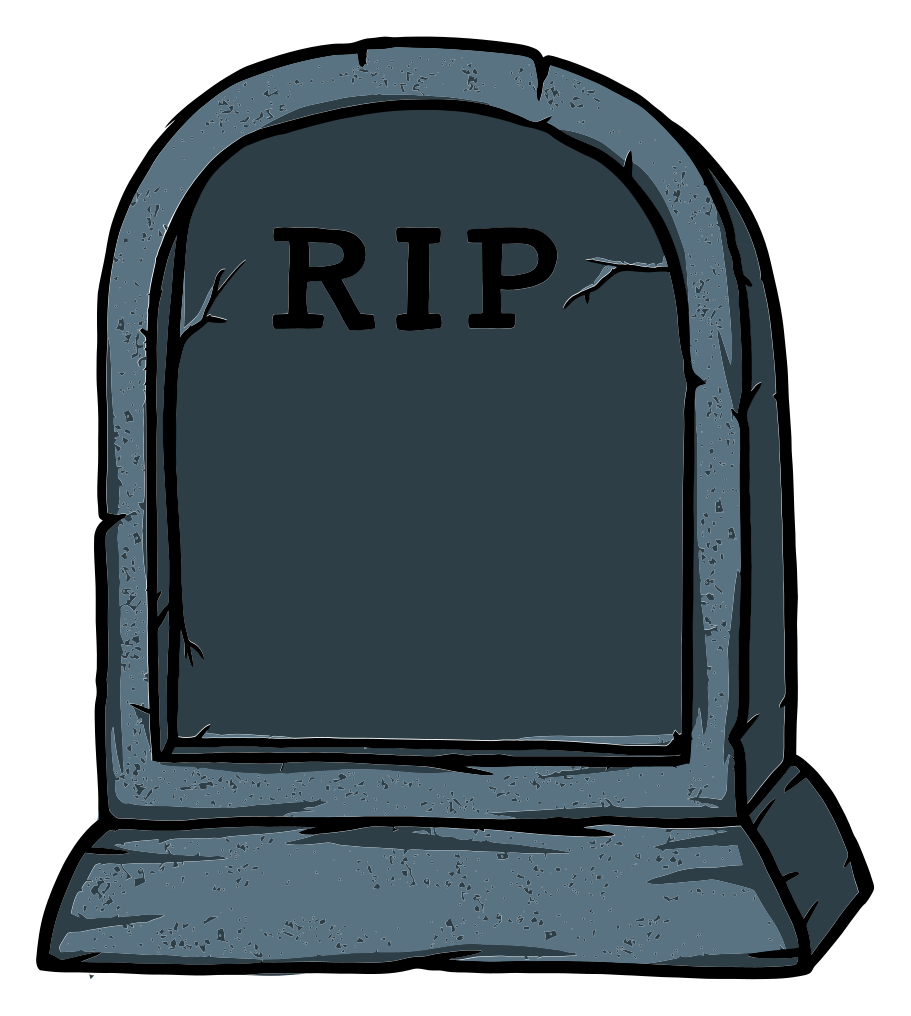 Halloween vinyl teppe med merkelige gravsteder - Tenstickers