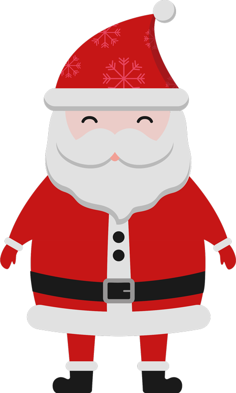 Jul vinyl teppe nisse til barn - Tenstickers