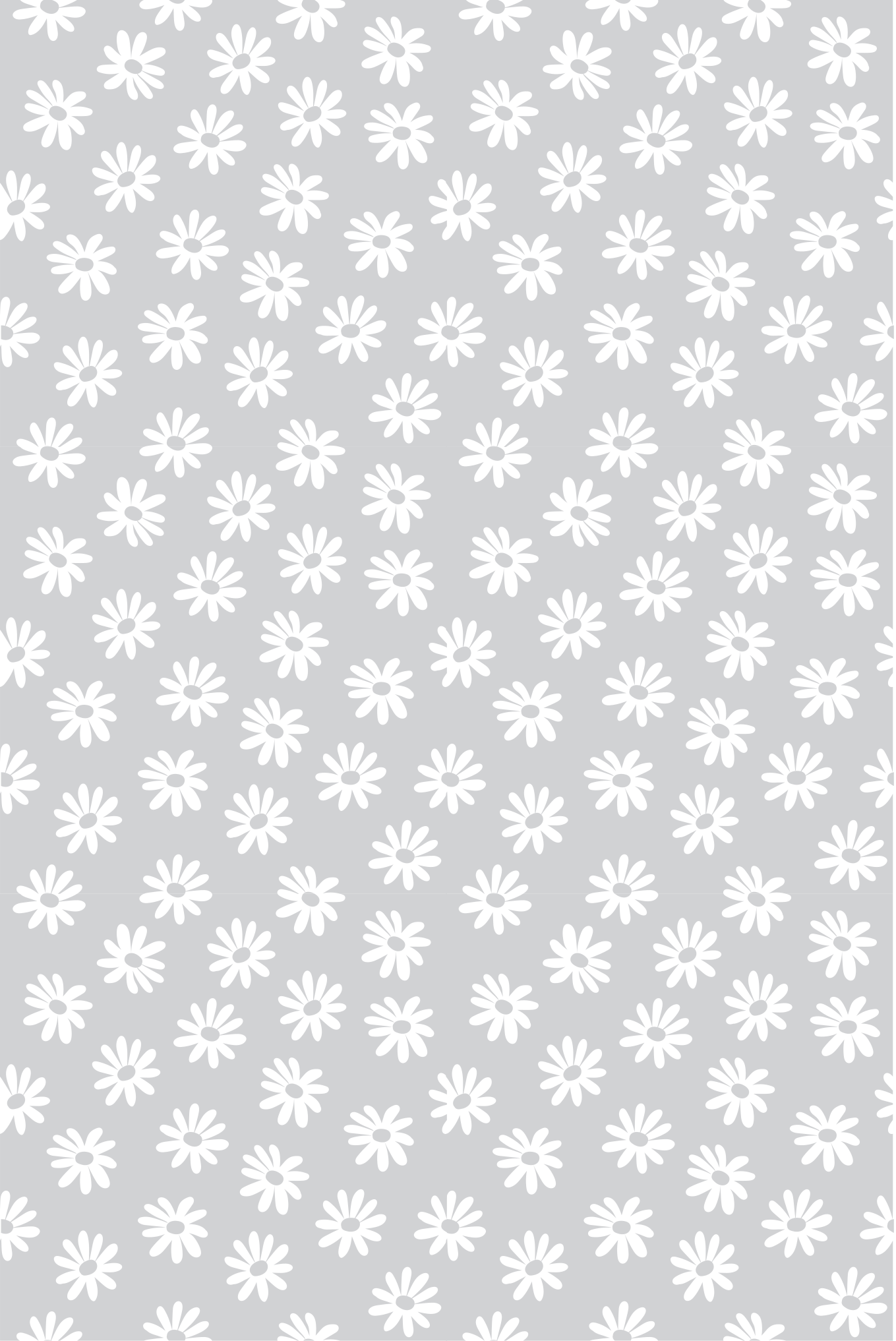 Blomster og planter vinyl teppe blomstervindu - Tenstickers