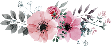 Aquarella valmuer vinyl teppe blomster og planter - Tenstickers