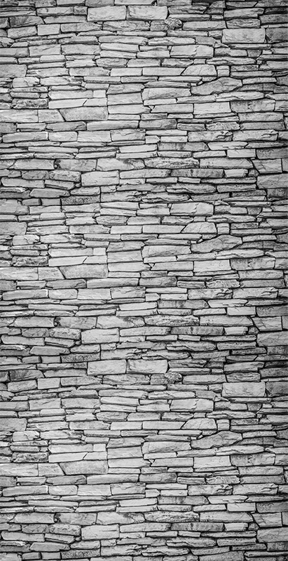 Vinyl teppe spiserom organiserte mursteiner - Tenstickers