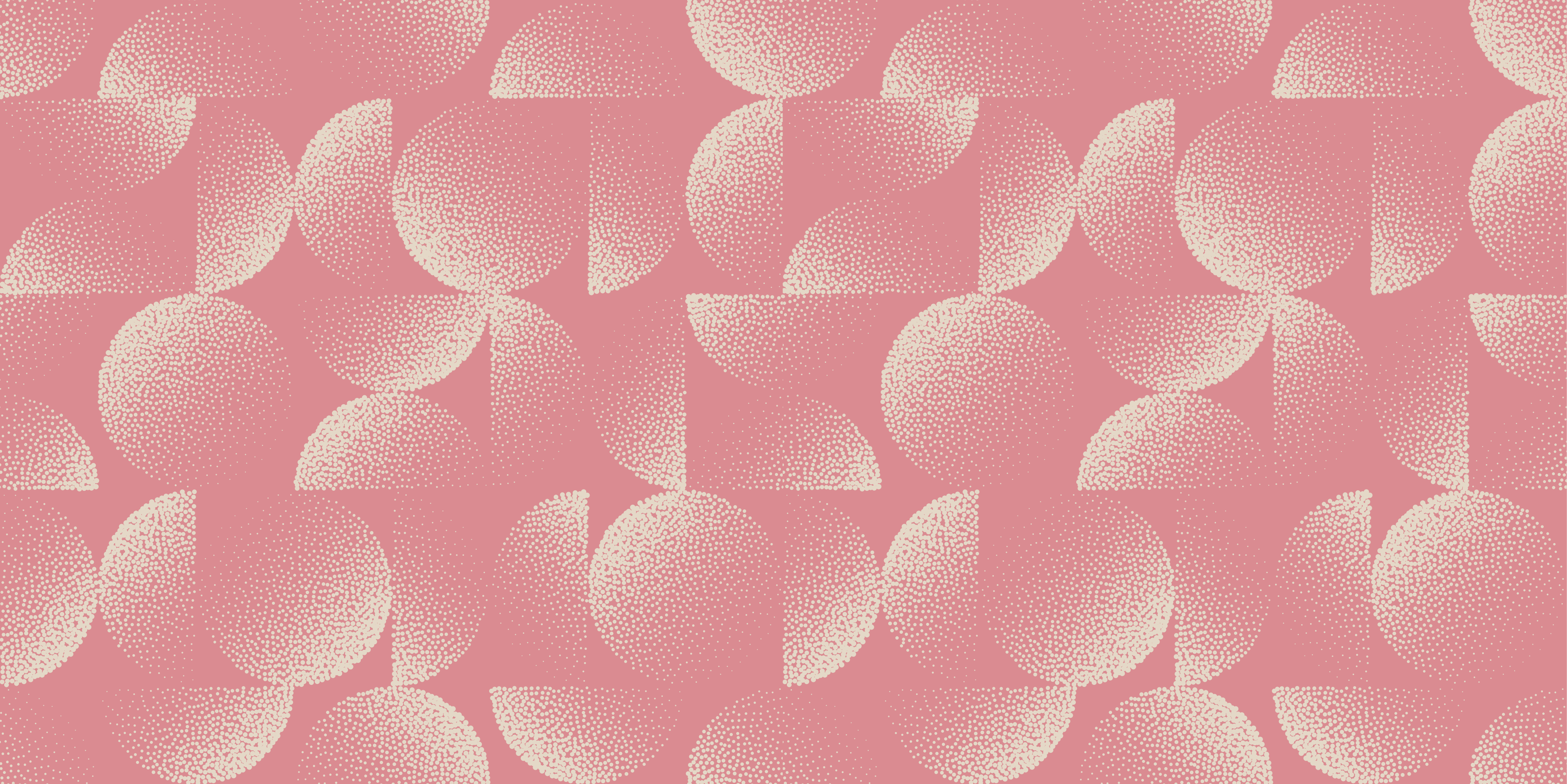 Pastell halvsirkler vinyl teppe spiserom - Tenstickers