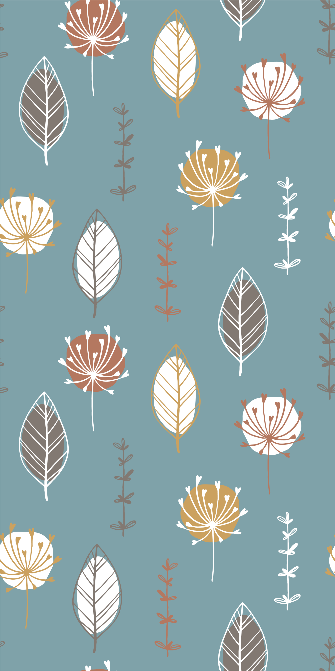 Vinyl teppe kjøkken nordisk park - Tenstickers