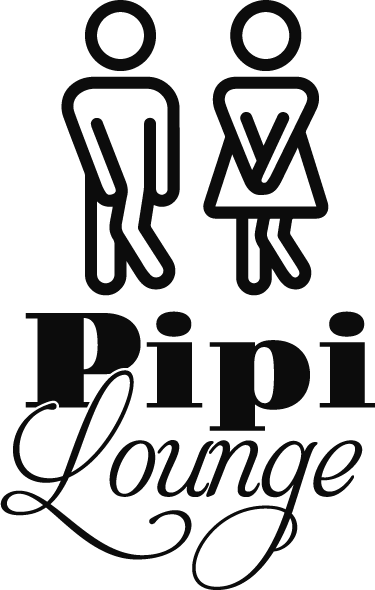 Pipi lounge bad vinyl teppe - Tenstickers