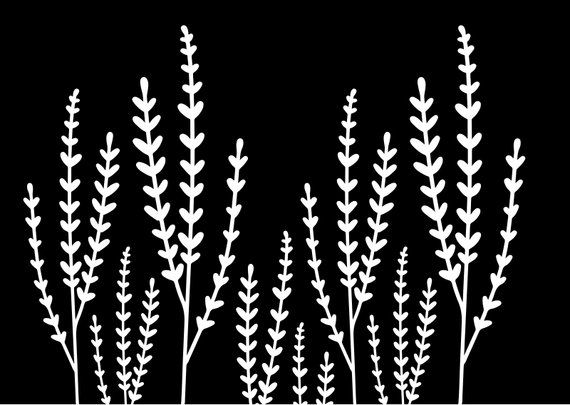 Bad vinyl teppe svart og hvit spiker - Tenstickers