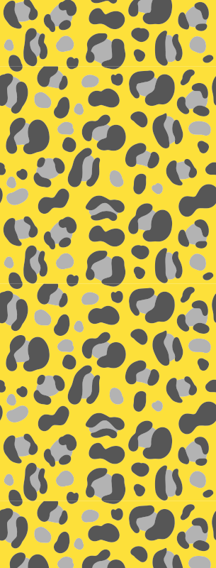 Vinyl teppe dyreavtrykk pantone leopardmønster - Tenstickers