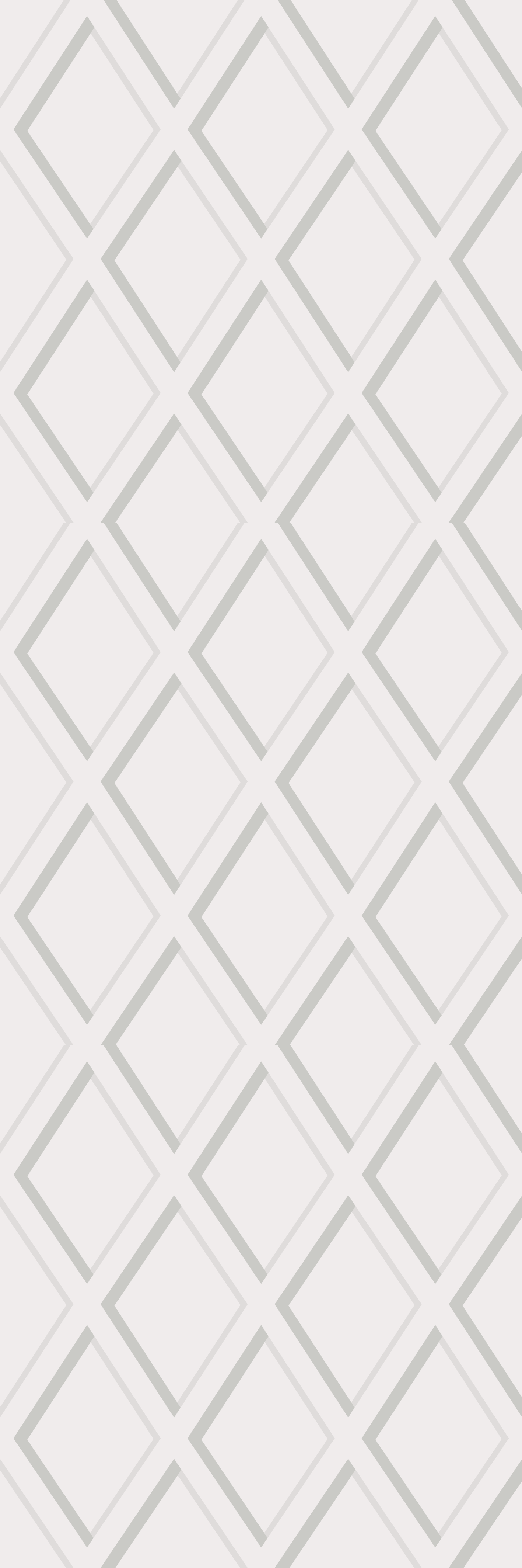 Vinyl teppe geometrisk 3d rhombus hamptons mønster - Tenstickers