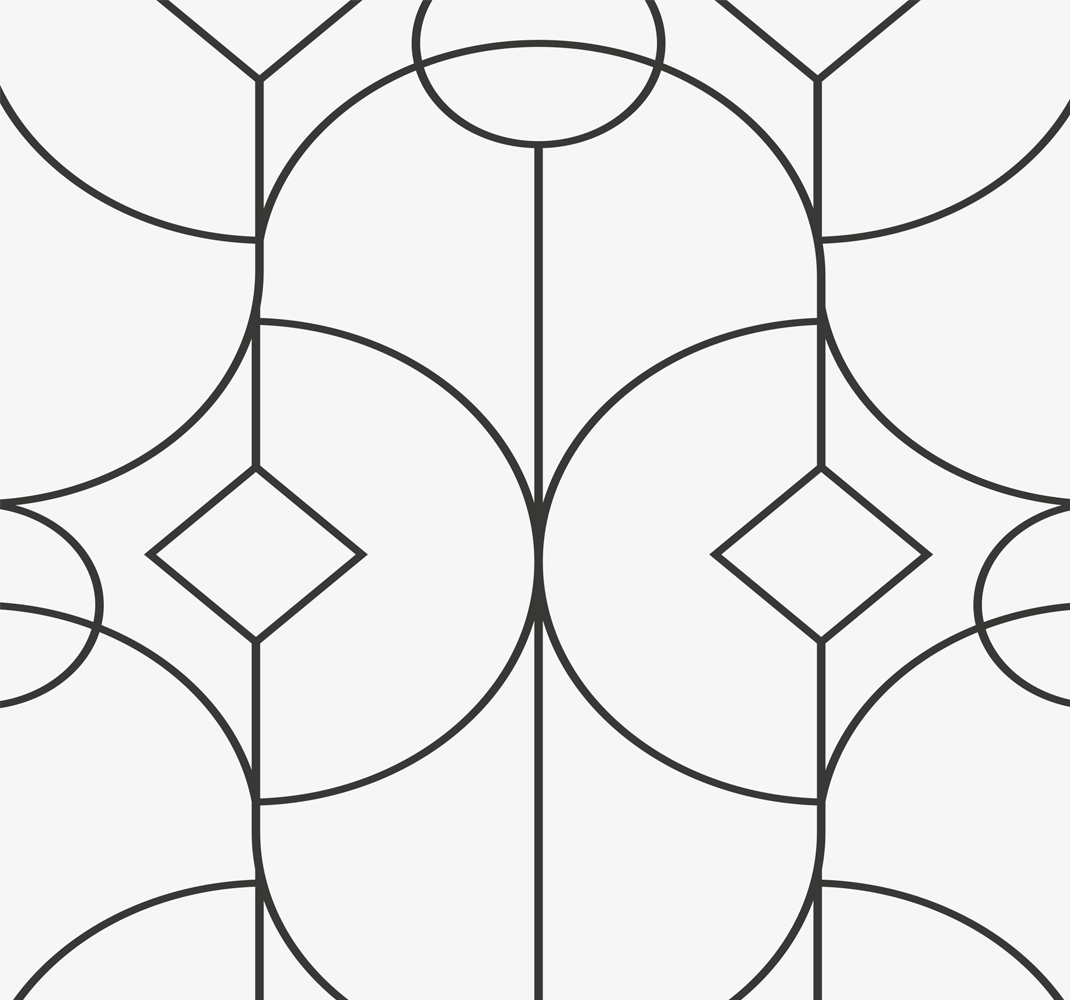 Vinyl teppe soverom klassisk stil elegant mønster - Tenstickers