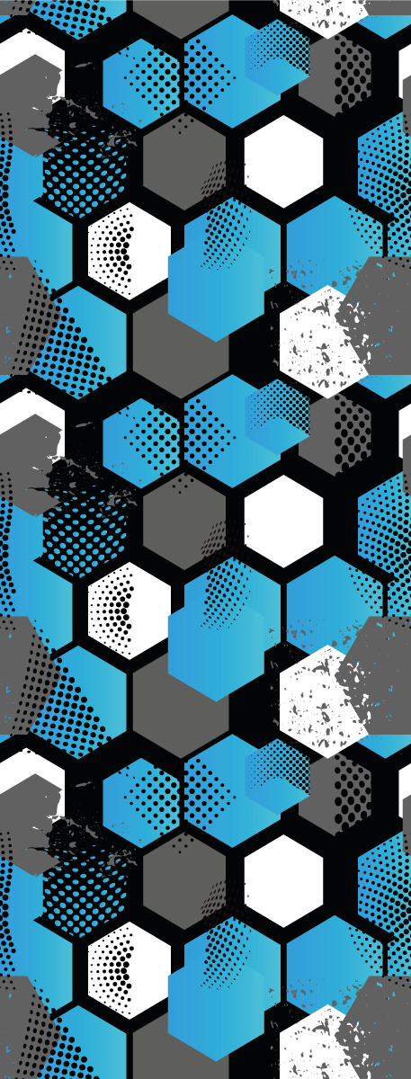 Vinyl teppe soverom abstrakt gradient fotballbakgrunn - Tenstickers