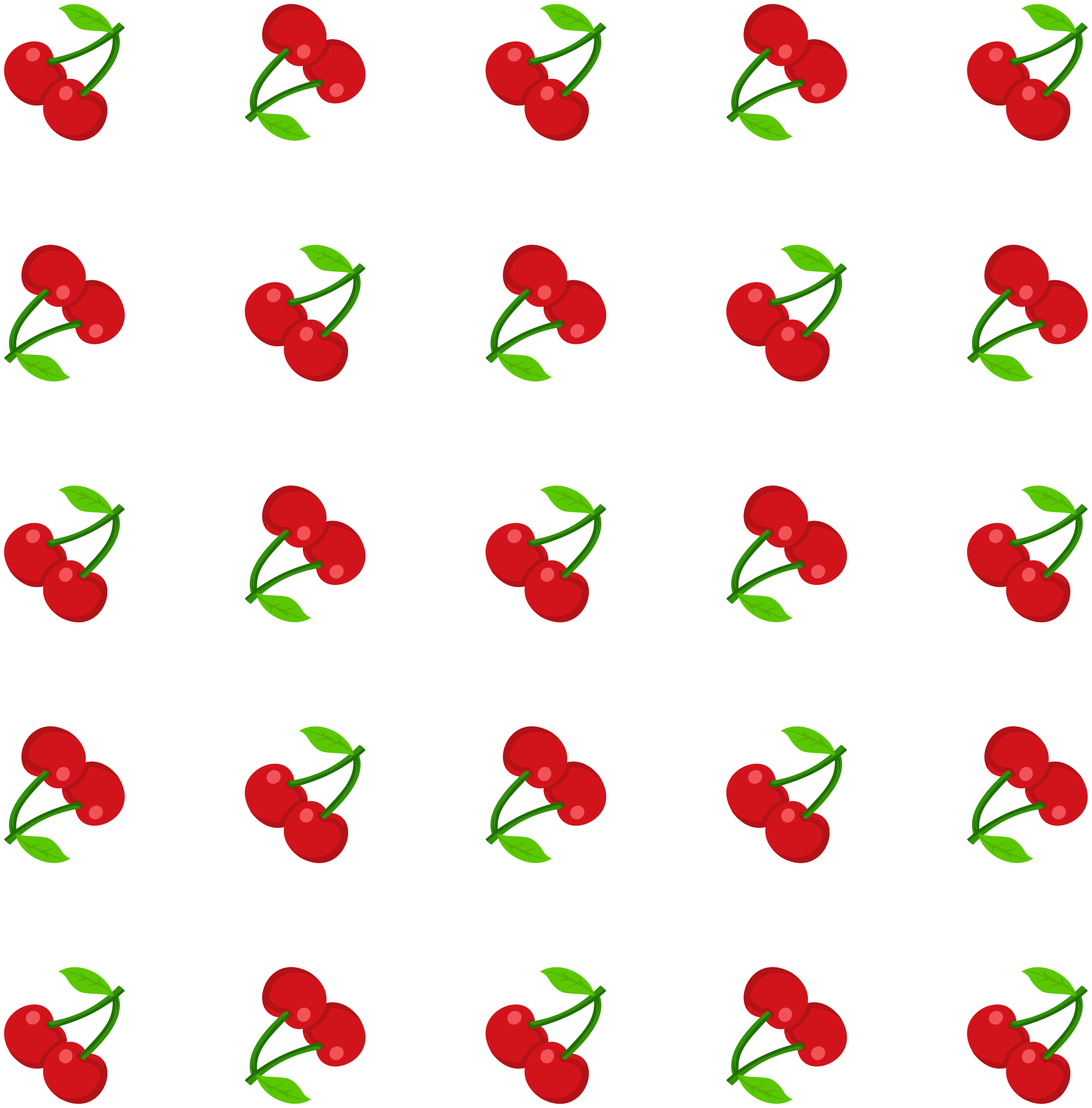 Vinyl teppe natur kirsebærmønster design - Tenstickers