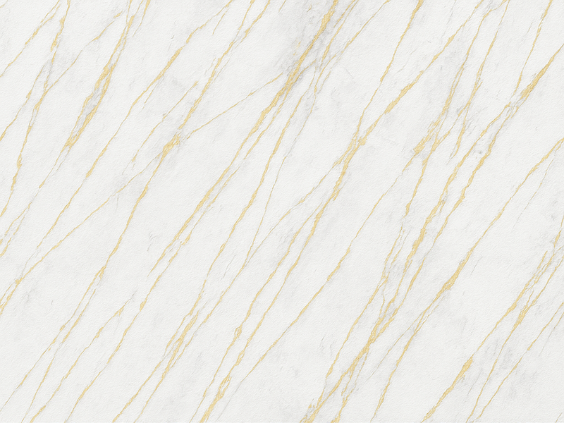 Grå marmor med gull vinyl teppe soverom - Tenstickers