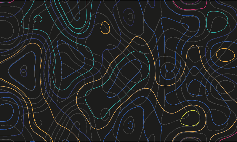 Vinyl teppe geometrisk flerfargede former - Tenstickers