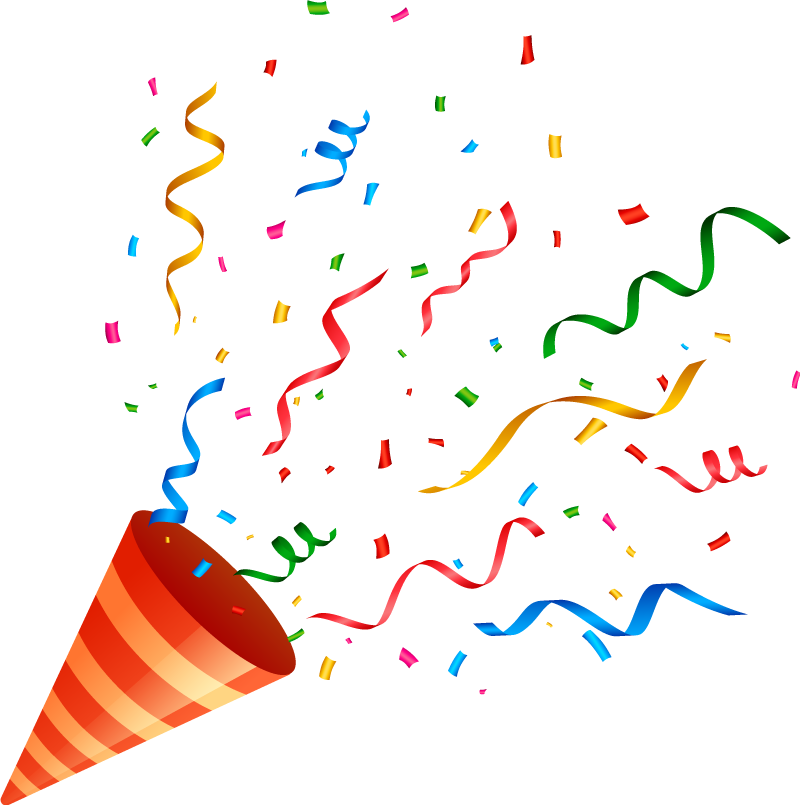 Vinyl teppe geometrisk festkonfetti - Tenstickers