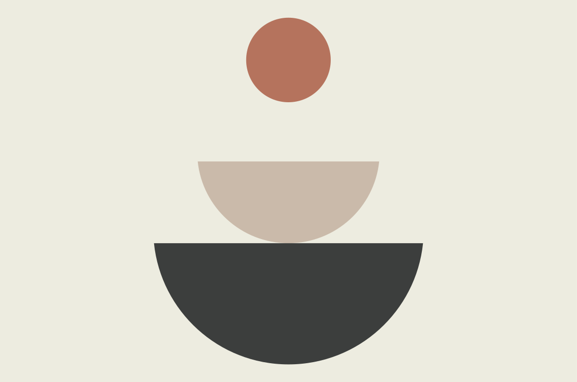 Vinyl teppe geometrisk fontene abstrakt kunst - Tenstickers