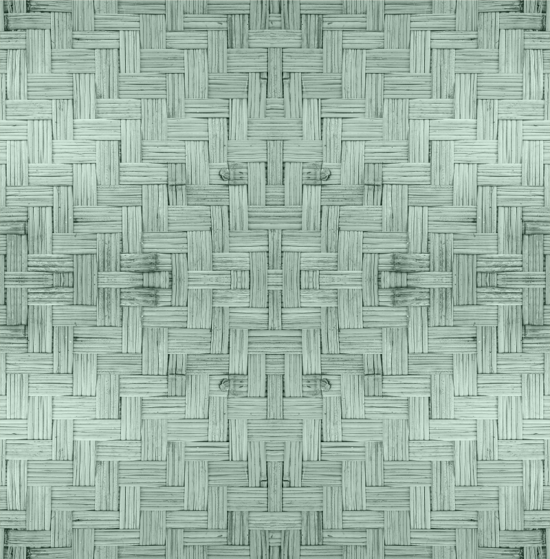 Vinyl teppe geometrisk strukturert firkant - Tenstickers